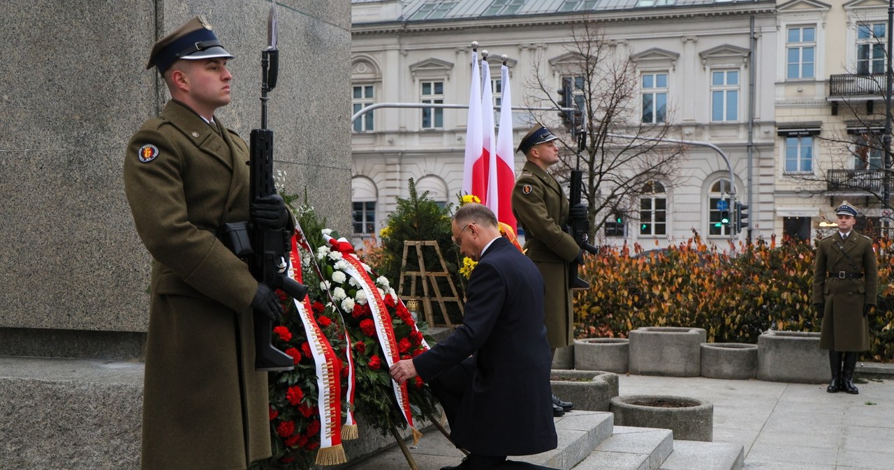 Andrzej Duda rozpoczął obchody Narodowego Święta Niepodległości