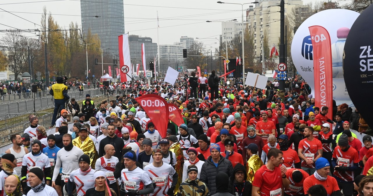 Bieg Niepodległości w Warszawie przyciągnął tłumy. Kto stanął na podium?