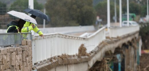 Powrót ulewnych deszczy w Hiszpanii. Zaledwie 2 tygodnie po powodziach