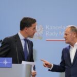 Szef NATO Mark Rutte w Polsce. Donald Tusk o „płonącej granicy”