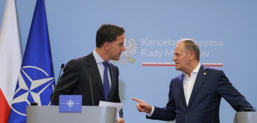 Szef NATO Mark Rutte w Polsce. Donald Tusk o „płonącej granicy”