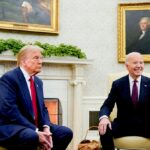 Joe Biden i Donald Trump spotkali się w Białym Domu