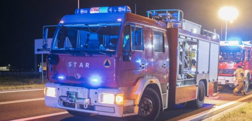 Zapach siarki w szpitalu. 13 zastępów straży w akcji w Puszczykowie