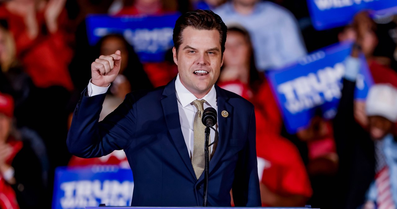 Kontrowersyjna nominacja Trumpa: Matt Gaetz nowym prokuratorem generalnym