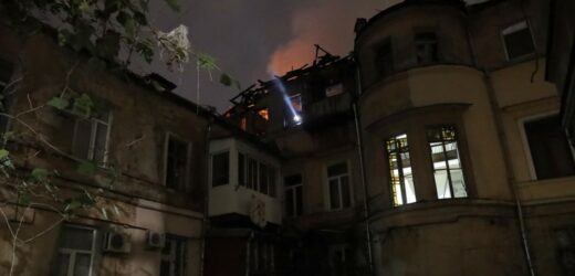 Rosjanie zaatakowali nocą Odessę. W mieście wybuchły pożary, jedna osoba zginęła