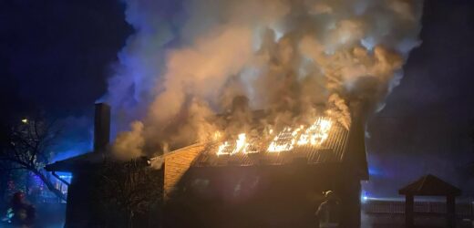 Lubelskie: Martwy mężczyzna znaleziony w płonącym domu