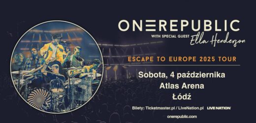 OneRepublic ogłosił trasę koncertową na 2025 rok. Zespół zagra też w Polsce