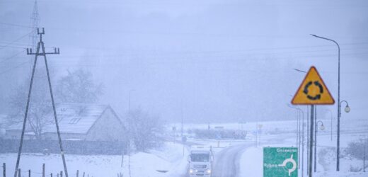 IMGW ostrzega! Zamiecie śnieżne i oblodzenie