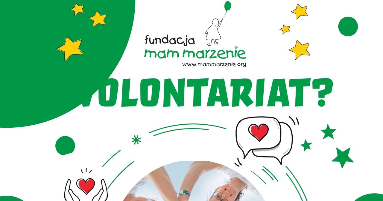 Fundacja Mam Marzenia poszukuje wolontariuszy