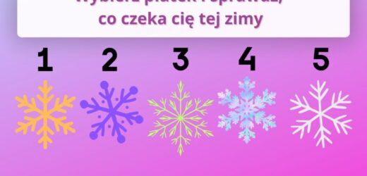 Psychotest: Co czeka cię tej zimy? Wybierz płatek i sprawdź to!