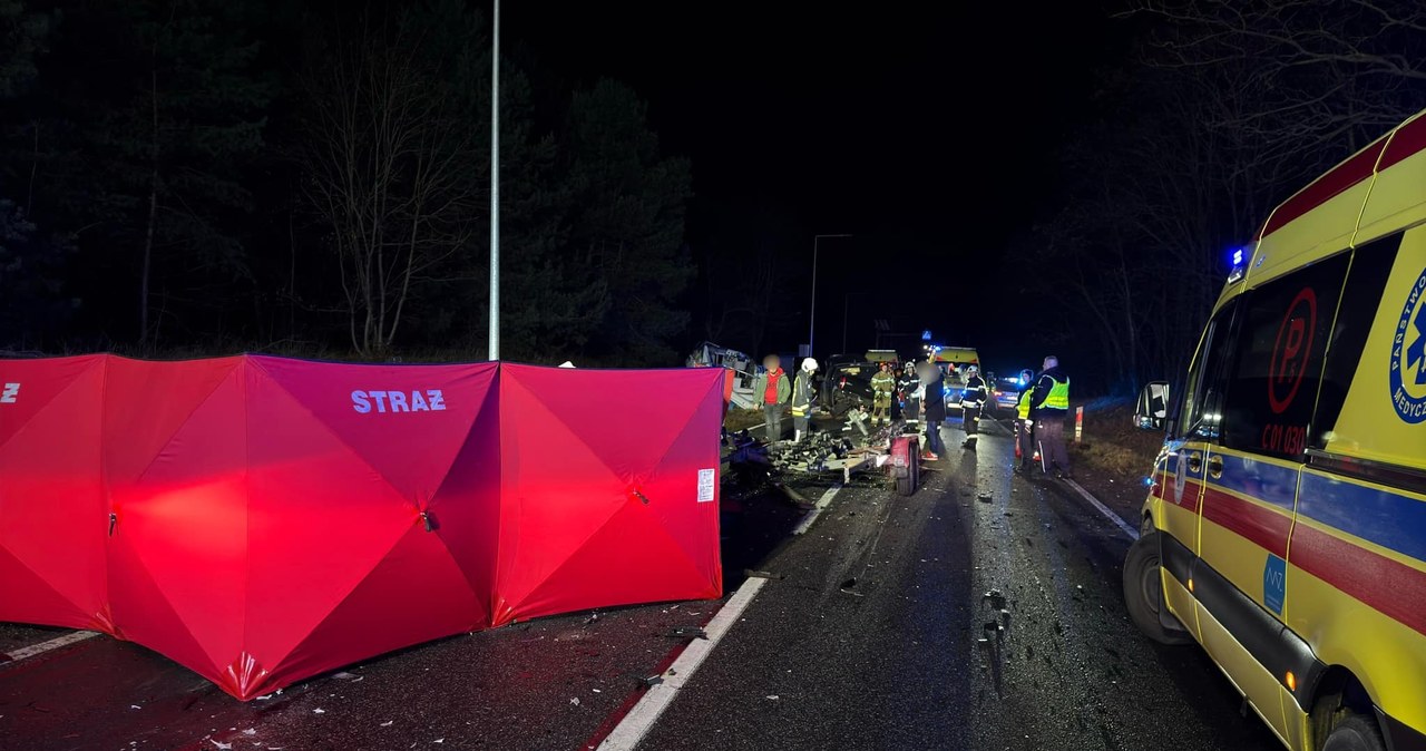 Dwie osoby nie żyją, jedna jest ranna. Tragedia w Kujawsko-Pomorskiem