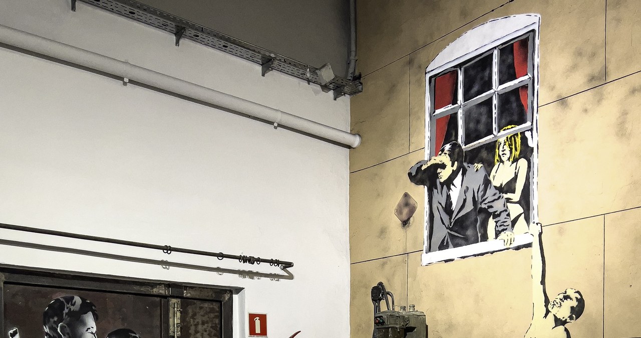 Budynek z graffiti Banksy’ego na sprzedaż