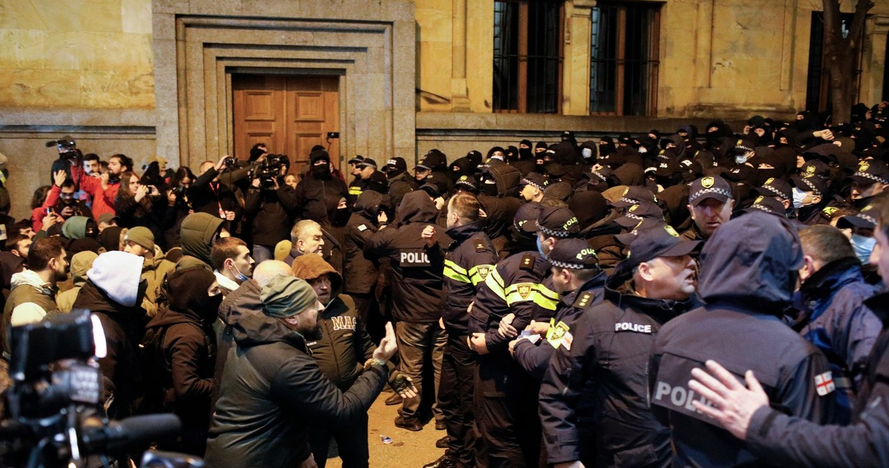 Wrze w Gruzji. Starcia podczas protestu