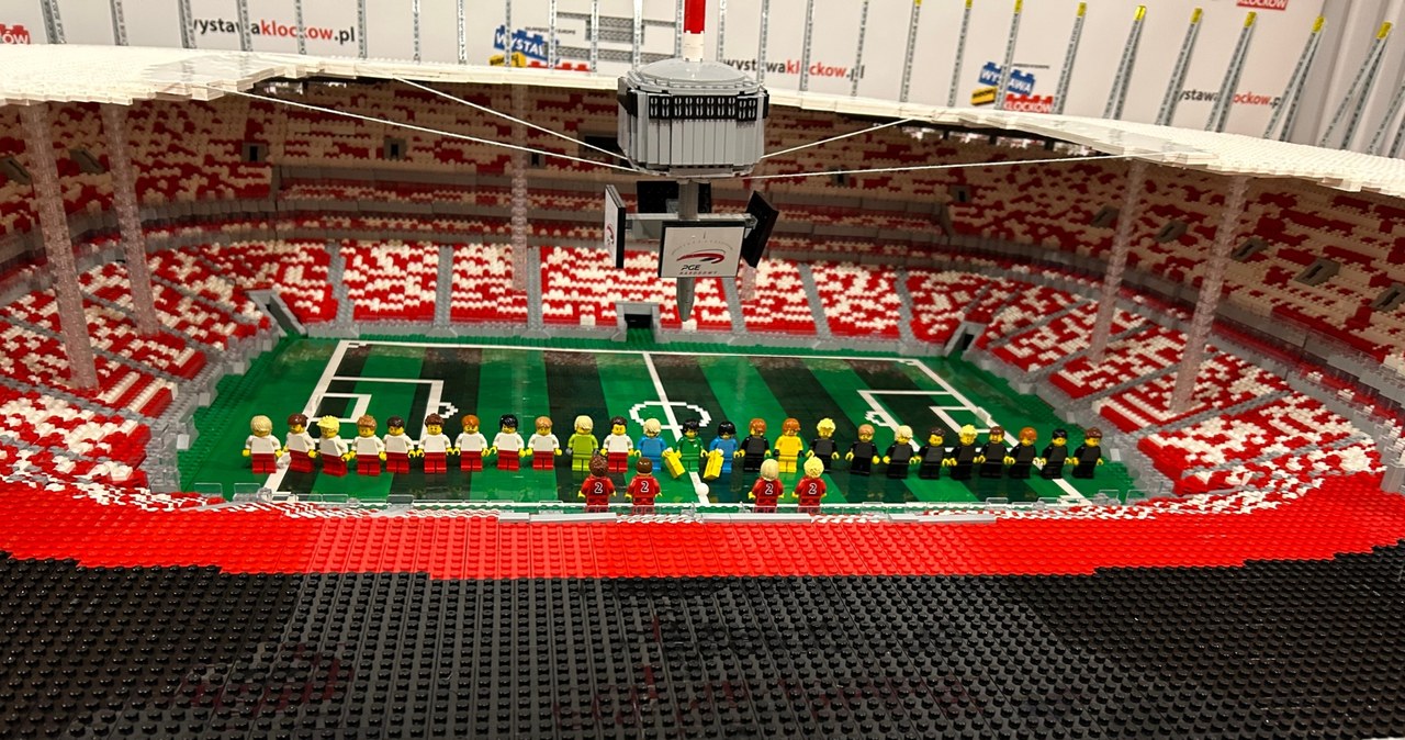 Tak wygląda Stadion Narodowy z… klocków Lego