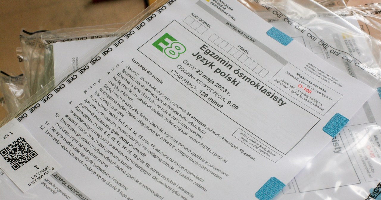 Rozpoczynają się próbne egzaminy ósmoklasisty. Na początek język polski