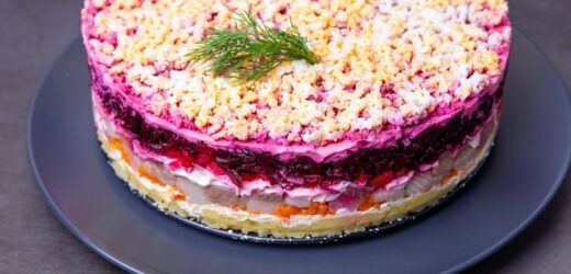 To prawdopodobnie najlepsza sałatka śledziowa. Idealne połączenie smaków