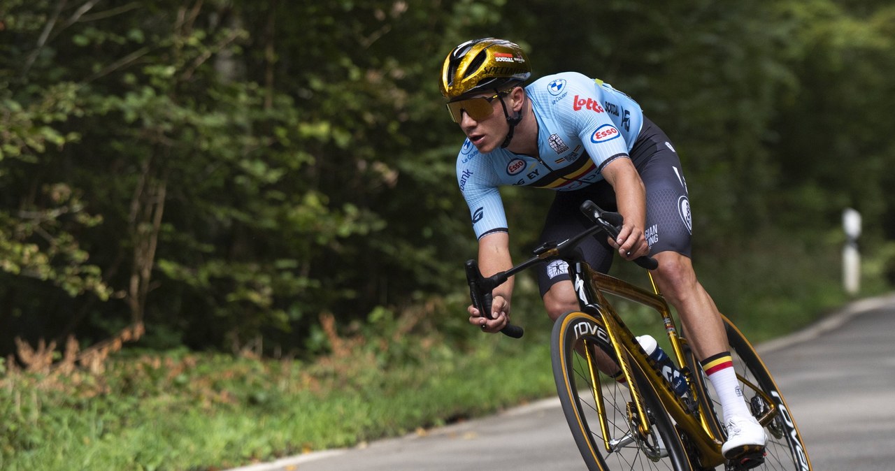 Remco Evenepoel miał wypadek. Mistrz olimpijski trafił do szpitala