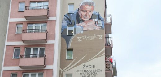 Emilian Kamiński bohaterem muralu. „Nie ma nic cenniejszego niż życie”
