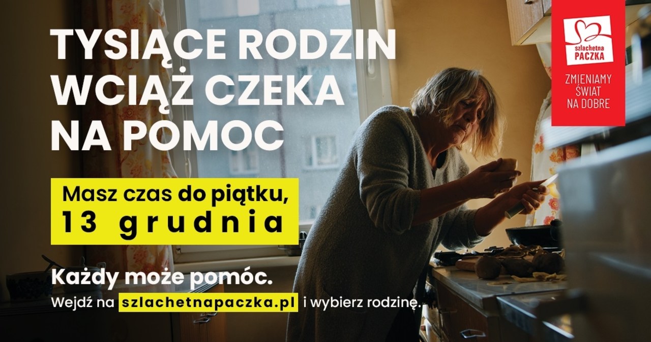 Szlachetna Paczka alarmuje: Ponad 2300 rodzin wciąż czeka na pomoc