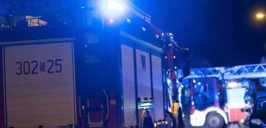 Tragiczny pożar w Łabiszynie. Jedna osoba nie żyje