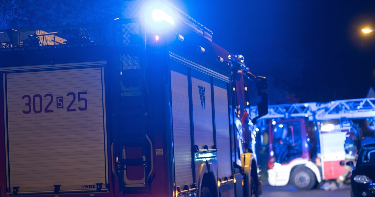 Tragiczny pożar w Łabiszynie. Jedna osoba nie żyje