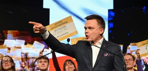 Hołownia na konwencji: Pałac prezydencki nie będzie noclegownią dla skazanych