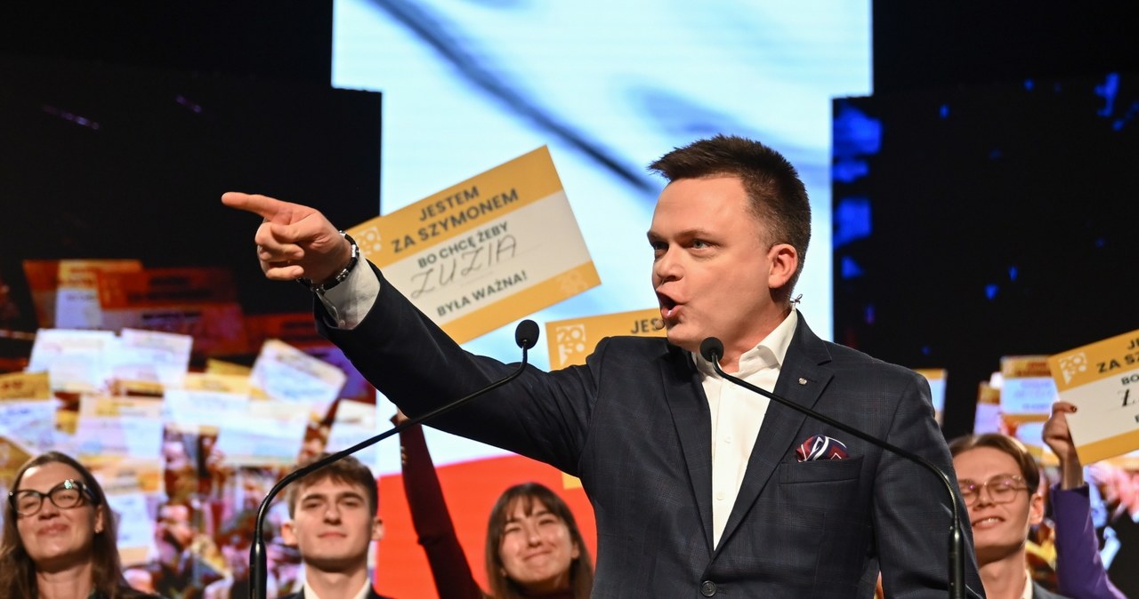 Hołownia na konwencji: Pałac prezydencki nie będzie noclegownią dla skazanych