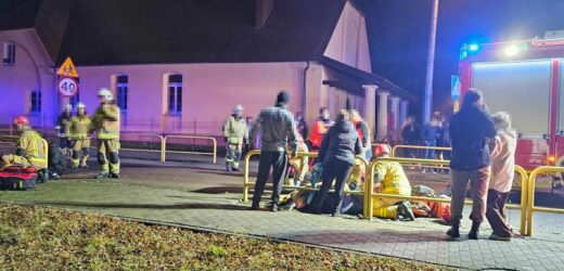 Dwie osoby potrącone, jedna nie żyje. 26-letni kierowca pijany