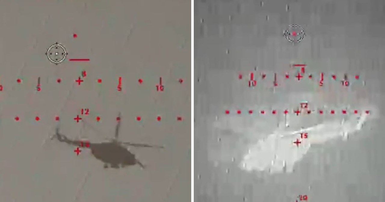 Spektakularna akcja Ukraińców. Drony morskie uszkodziły rosyjskie śmigłowce