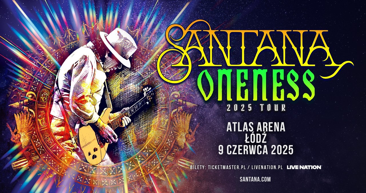 Carlos Santana wystąpi w Polsce!