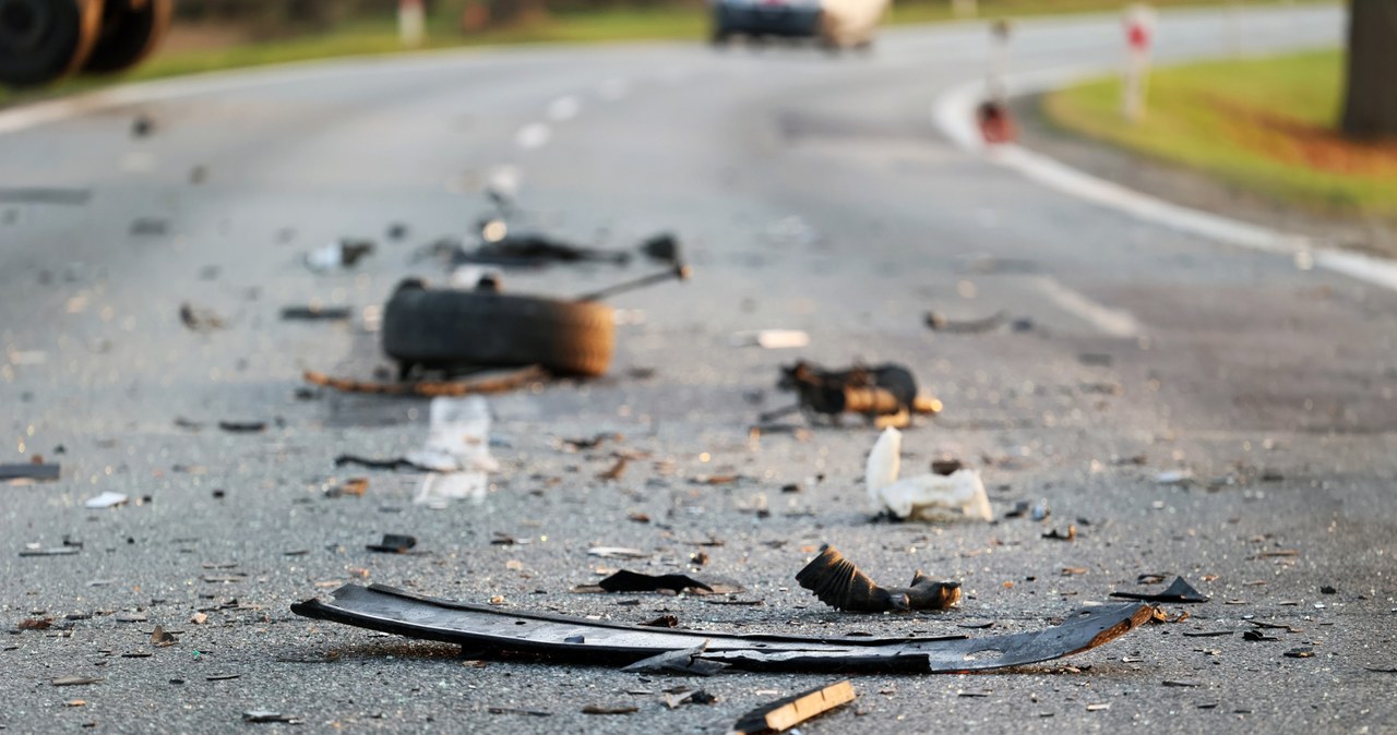 W wypadku zginął ksiądz. Auto stanęło w płomieniach