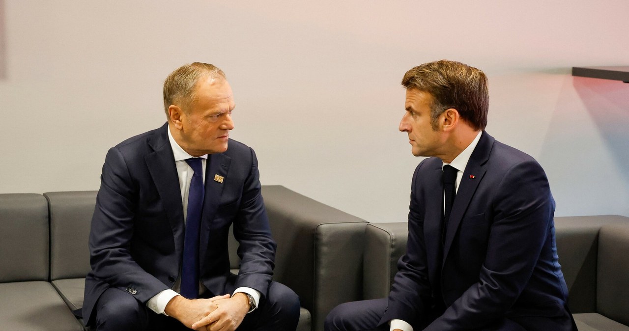 Macron w Warszawie. Na agendzie misja wojskowa w Ukrainie?