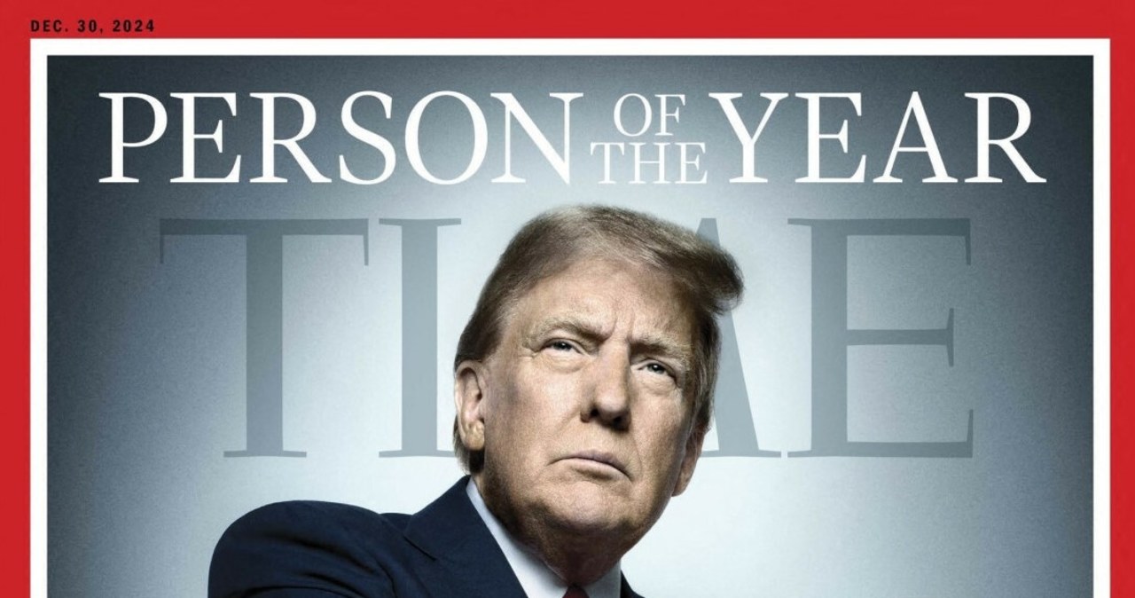 Donald Trump Człowiekiem Roku „Time’a”. Ostro komentuje wojnę w Ukrainie