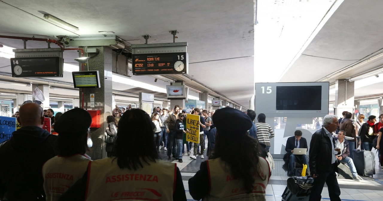 Wielki strajk we Włoszech. Sparaliżowana komunikacja i chaos w miastach