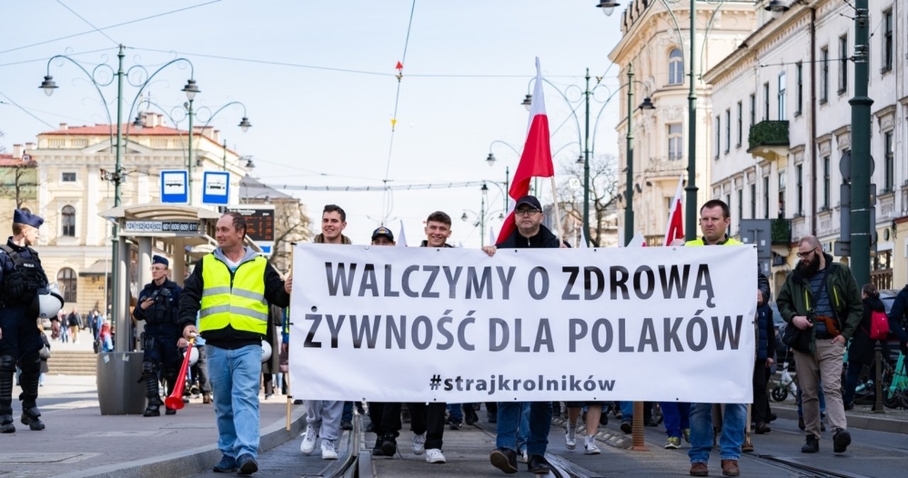 Lubelskie: Rolnicy blokują drogi w proteście przeciwko umowie z Mercosur