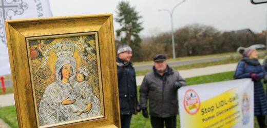 ​Protesty przed sklepami Lidl. „Gietrzwałd dla pielgrzymów”