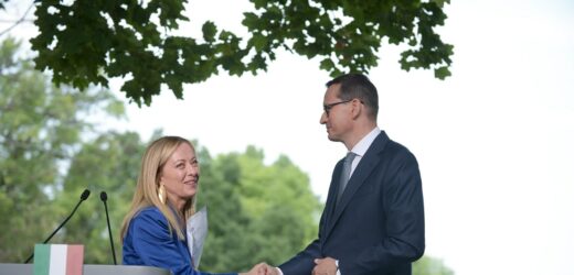 ​Meloni zrezygnuje i poprze Morawieckiego