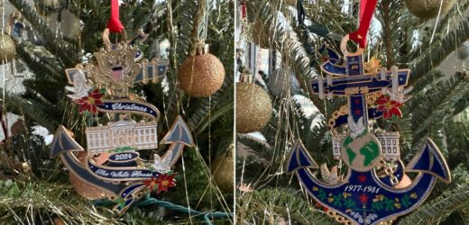 Świąteczny ornament Białego Domu w hołdzie dla Jimmy’ego Cartera