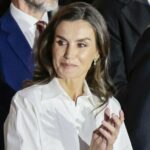 Królowa Letizia w kreacji godnej królewskich świąt. W niej zachwycisz