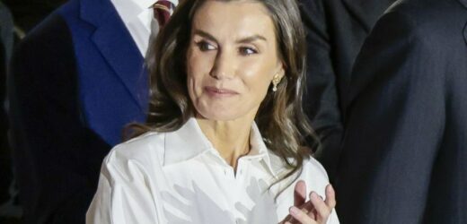 Królowa Letizia w kreacji godnej królewskich świąt. W niej zachwycisz
