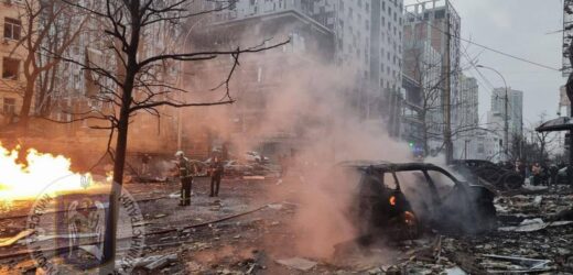 Rosjanie uderzyli w Kijów. Zginęła co najmniej jedna osoba