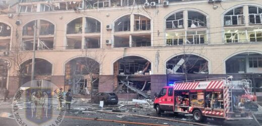 Rosjanie uszkodzili budynek ambasady Portugalii w Kijowie