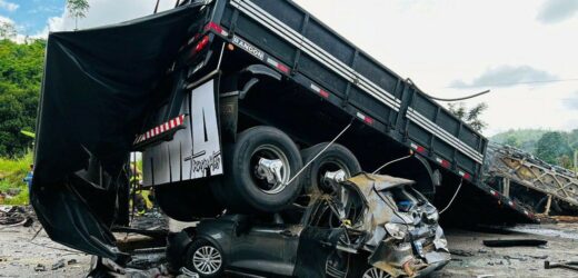 Autobus w płomieniach i dziesiątki ofiar. Makabryczny wypadek w Brazylii