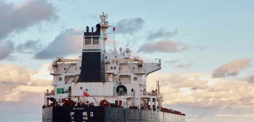 Siły Zbrojne Danii: Yi Peng 3 opuścił cieśninę Kattegat