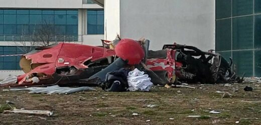 Śmigłowiec ratowniczy uderzył w szpital. Cztery osoby zginęły