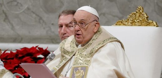 Świąteczne orędzie papieża Franciszka: Niech zamilknie broń na Ukrainie