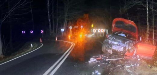 „Czołówka” w Śląskiem. Cztery osoby zostały ranne