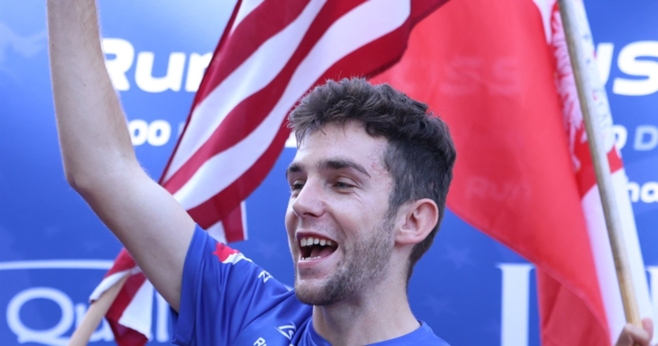 Polak przebiegł już blisko 4 tys. km przez USA. Jego święta były bielsze niż nad Wisłą
