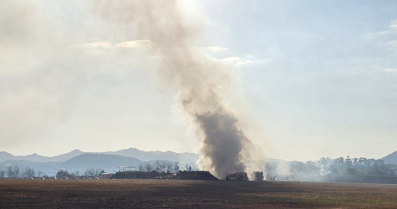 Ponad 150 ofiar katastrofy w Korei Południowej. Samolot rozbił się podczas lądowania