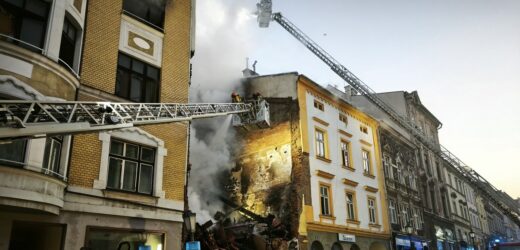 2 osoby poszukiwane po zawaleniu się kamienicy w Cieszynie